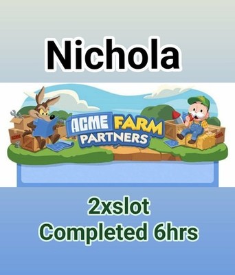 2 x Slot weniger als 6 Stunden ( ACME FARM Partner Event ) Monopoly_Go!  