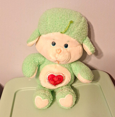 Kenner Care Bears Cousins Gentle Heart Lamb Plush Vintage 1984