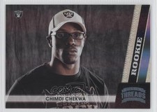 2011 Panini Threads Rookie Century Proof Platinum 13/25 Chimdi Chekwa #170 a8r