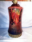 Vintage Moorcroft Pottery Flambé Leaf And Berry Lamp — photo 7