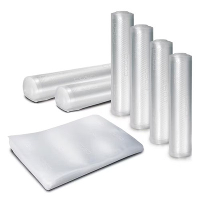 Design Professional Bags and Rolls (50 Count Bags, 4 8X20 Rolls, and 2 11X20 Rol