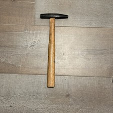 Vintage Tinner s Hammer 8oz Slotted Peen Shee...