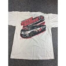 Vintage Kevin Harvicks Stewart Haas Racing NASCAR T Shirt Mens M Jimmy Johns