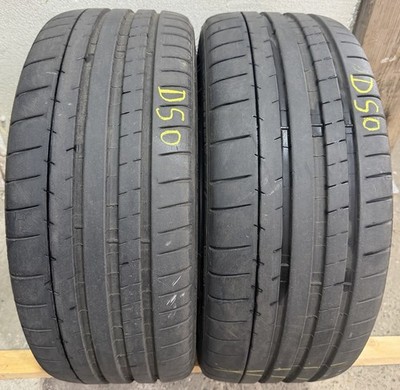 2x225 40 ZR19 93Y MICHELIN PILOT SUPER SPORT DOT 4420  5MM EXTRA LOAD USED TYRES