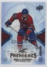 2017-18 Upper Deck Ice Ice Premieres 428/499 Nikita Scherbak #164 0ot5