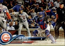 2018 Topps Update #US229 Taylor Davis Chicago Cubs Rookie
