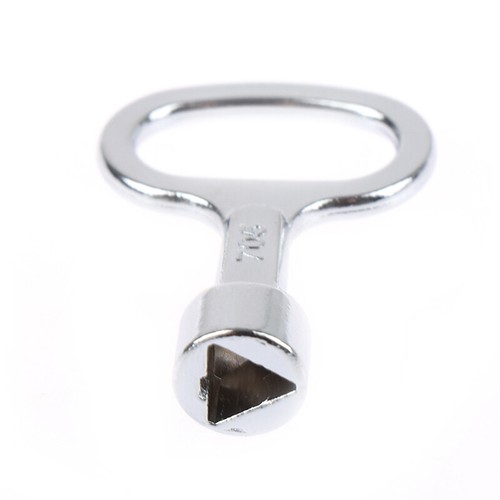 Panel Lock Key Universal Wrench Triangle/Socket Electrical Cupboard Box Swi F CR - Imagen 3 de 14