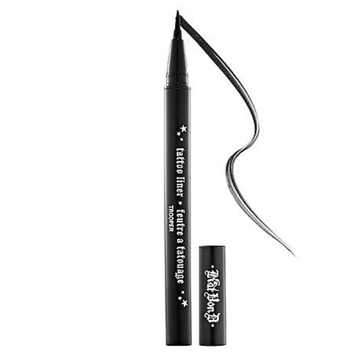 Kat Von D Tattoo Liner Waterproof Liquid Eyeliner Trooper Black