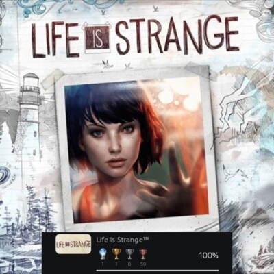 Platinum Trophy Service Life is Strange PS4