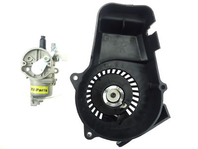 Pocketbike Pullstarter Seilzug Vergaser 49cc 2 Takt Dirtbike Quad ATV Pitbike