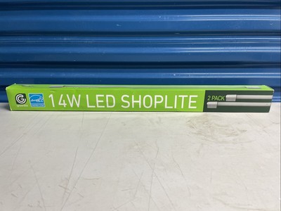 Greenlite LED Shoplite ( 2 Pack ) 14W 1500 Lumen 4000K Cool White Brand New
