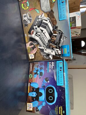 Stem Genius Battle Truck Remote Control 2 Iin 1  & Robo Walker Kit New in Box