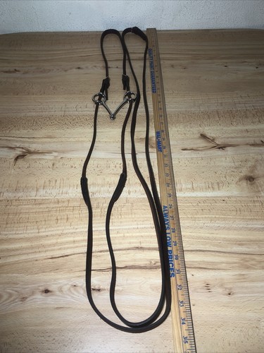 Rillas de cuero ajustables con broca de caracol de 5" acero inoxidable tack montar equino - Imagen 11 de 22