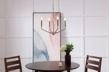 Chandelier Pendant Kitchen Island Dining Living Room Bedroom 4 Light Fixture 18"