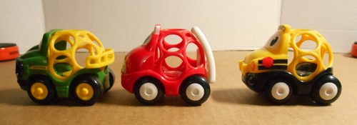 Oball Go Grippers School Bus Fire Truck John Deere Jeep G7