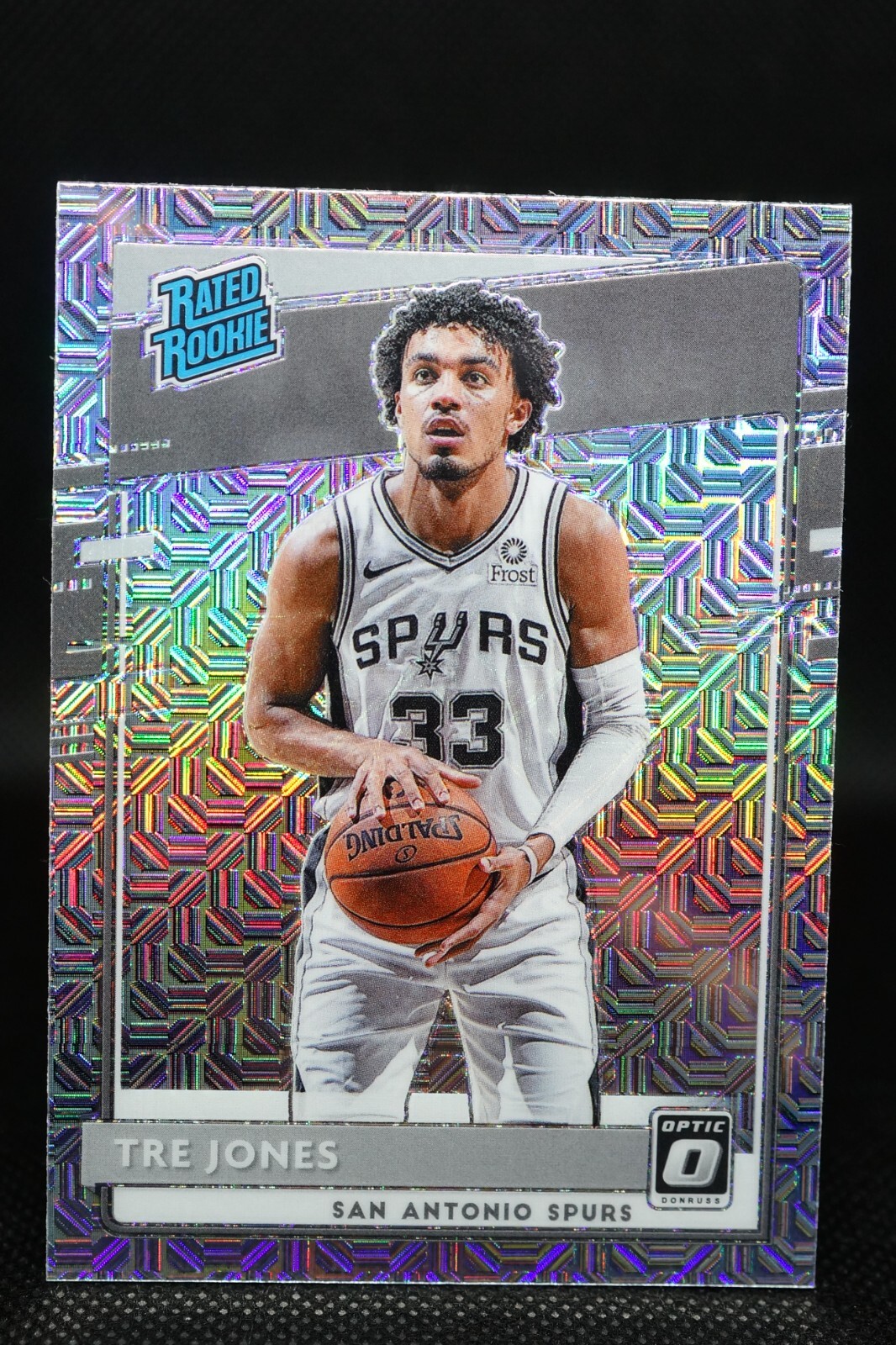 2020-21 NBA Donruss Optic Choice Prizm #188 Tre Jones Rated Rookie RC - INVEST