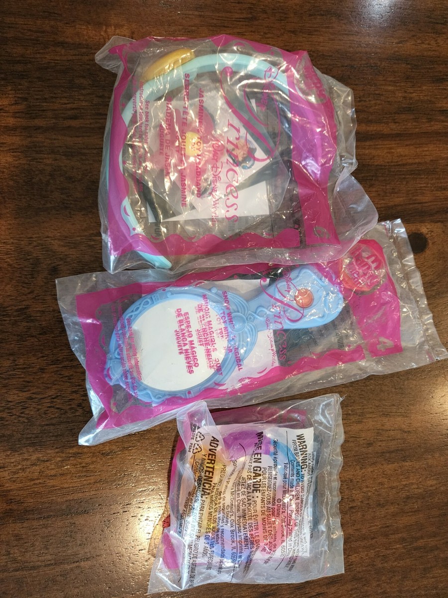 2008 McDonald’s Happy Meal Toys Walt Disney World Princess set of