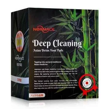 100PCS Normace Detox Foot Patches Pads Body Toxins Feet  Deep Cleansing Herbal