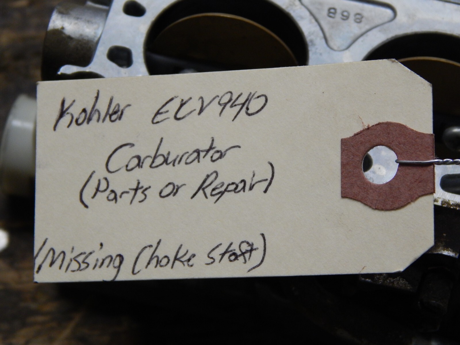 Kohler Command Pro EFI ECV940 Carburetor Parts/Repair MISSING CHOKE SHAFT eBay