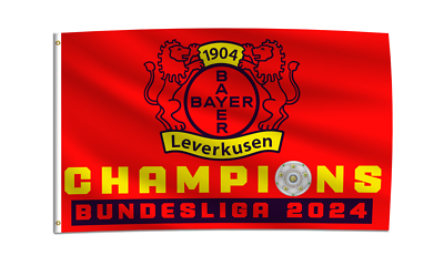 Fanion Bayer 04 Leverkusen - Pennant Club De Football Allemand - Occasion