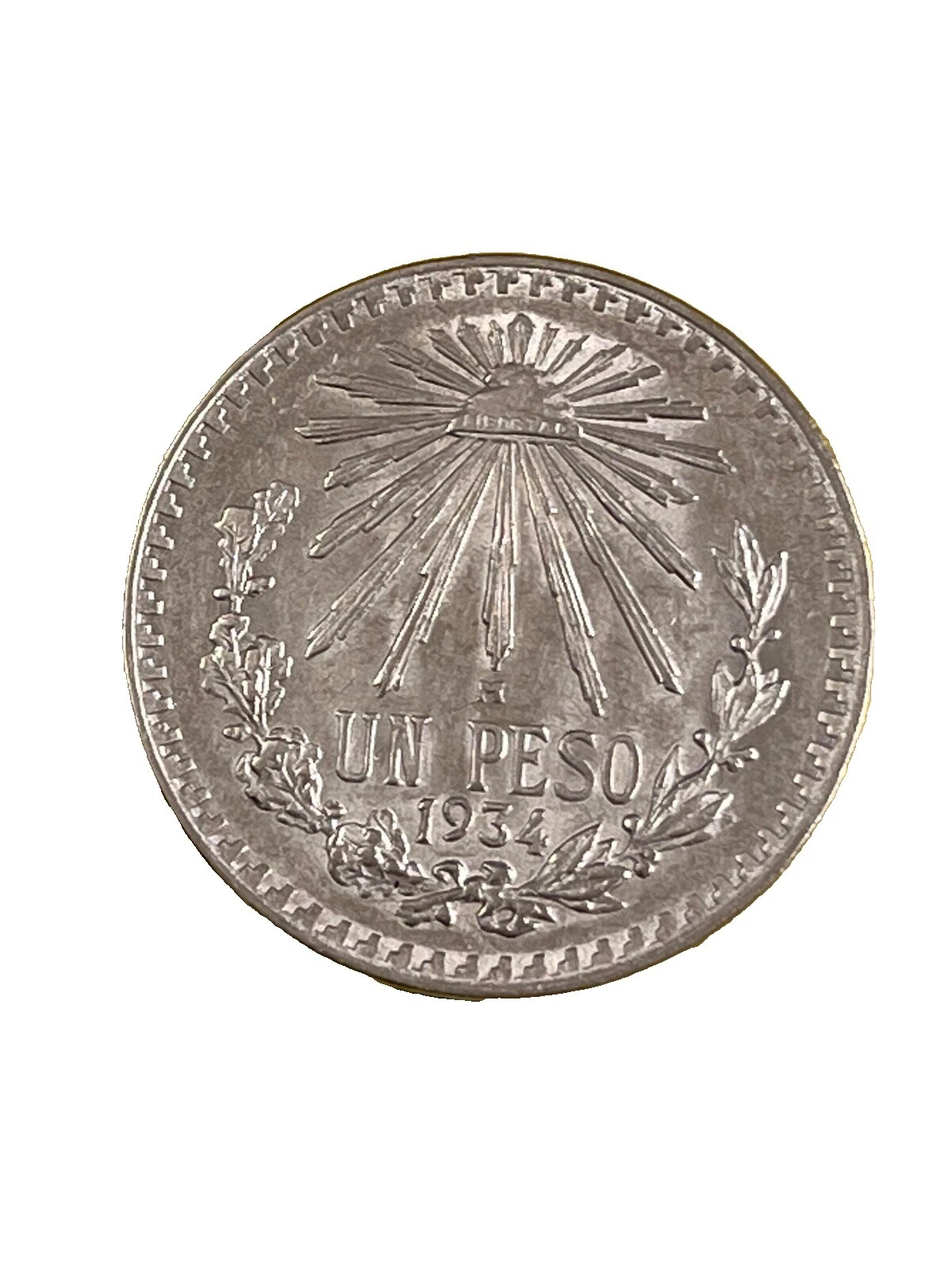 1934 Year Mexican Coins