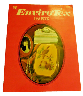 EnviroTex Idea Book Craft Polymer Coating Wood Print 3D Decoupage DIY 1974 PB 