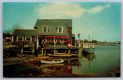 Postcard A Maine Fisherman's Shack E13