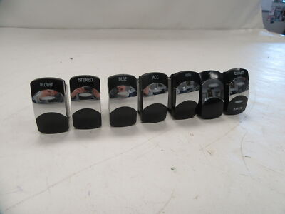 CARLING TECHNOLOGIES ILLUMINATED ROCKET SWITCH SET OF (7) 5105059 BOAT