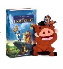 Disney Parks VHS Box Plush - The Lion King Timon  Pumbaa Limited Release New