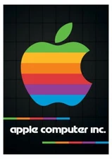 APPLE COMPUTERS POSTER VINTAGE RETRO SILICON VALLEY B (20x30)