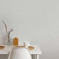 Vliestapete Textil Optik Einfarbig Modern Meliert Grau Weiß 47610 (5,99€/1Qm)