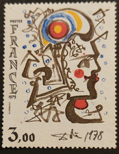 Timbre  France NEUF** Salvador Dali - Oeuvre originale Y&T N°2067 de 1979