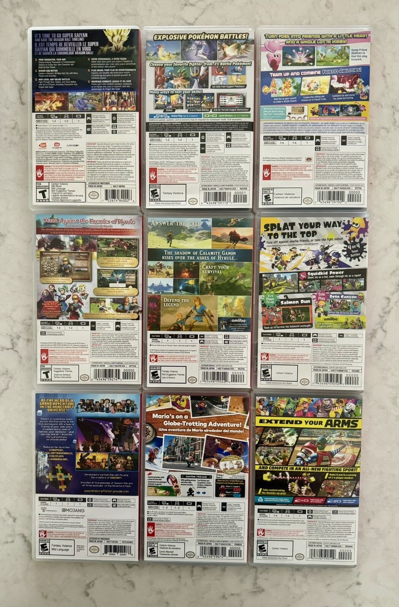 Nintendo Switch Games Bundle | eBay