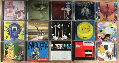 Bundle of 15 Various Alt/Progressive, Punk, Indie, and psychedelic Rock Band CDs - Photo 1/2
