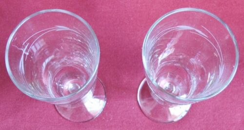 Old USSR 2 Vine GLASSES with ROCKETS Old USSR Vintage Soviet Space Agitation - Picture 3 of 4