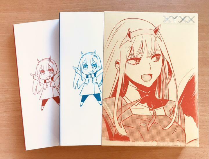 C95 Darling in the Franxx 2 ART Book XY XX and Storage Box