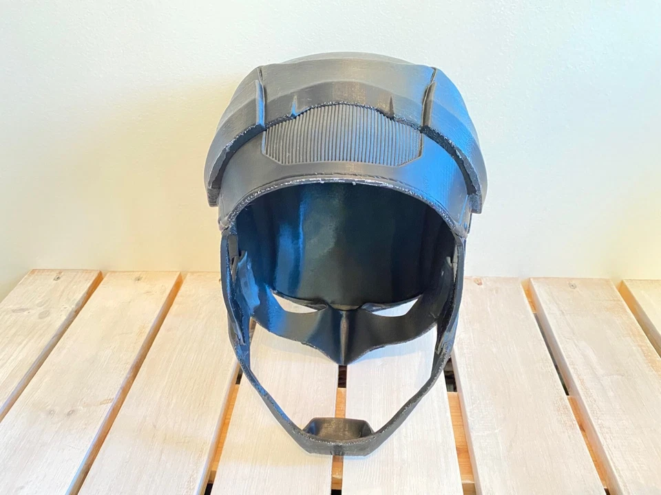 Batman (Dark Detective) Helmet 3D Printed Cosplay - Image 3 of 4