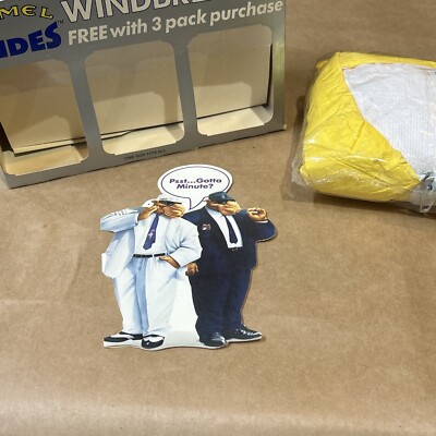 Vintage JOE CAMEL Wides Yellow TYVEK by DuPont Beach Windbreaker