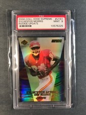 2000 Collectors Edge Supreme PSA 9 Sylvester Morris Rookie Update #U151