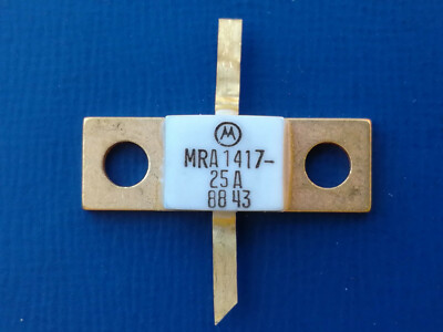 MRA1417-25A, Motorola, Microwave Power transistor, 25 Watt Class C, 1,4-1,7 GHz