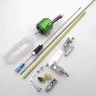 3.175mm 1/8" flexible Shaft Strut Rudder Motor Propeller for RC Boat Speed MONO