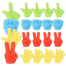 20PCS Erasers Finger Modeling Erasers Cartoon Erasers Practical Finger Erasers