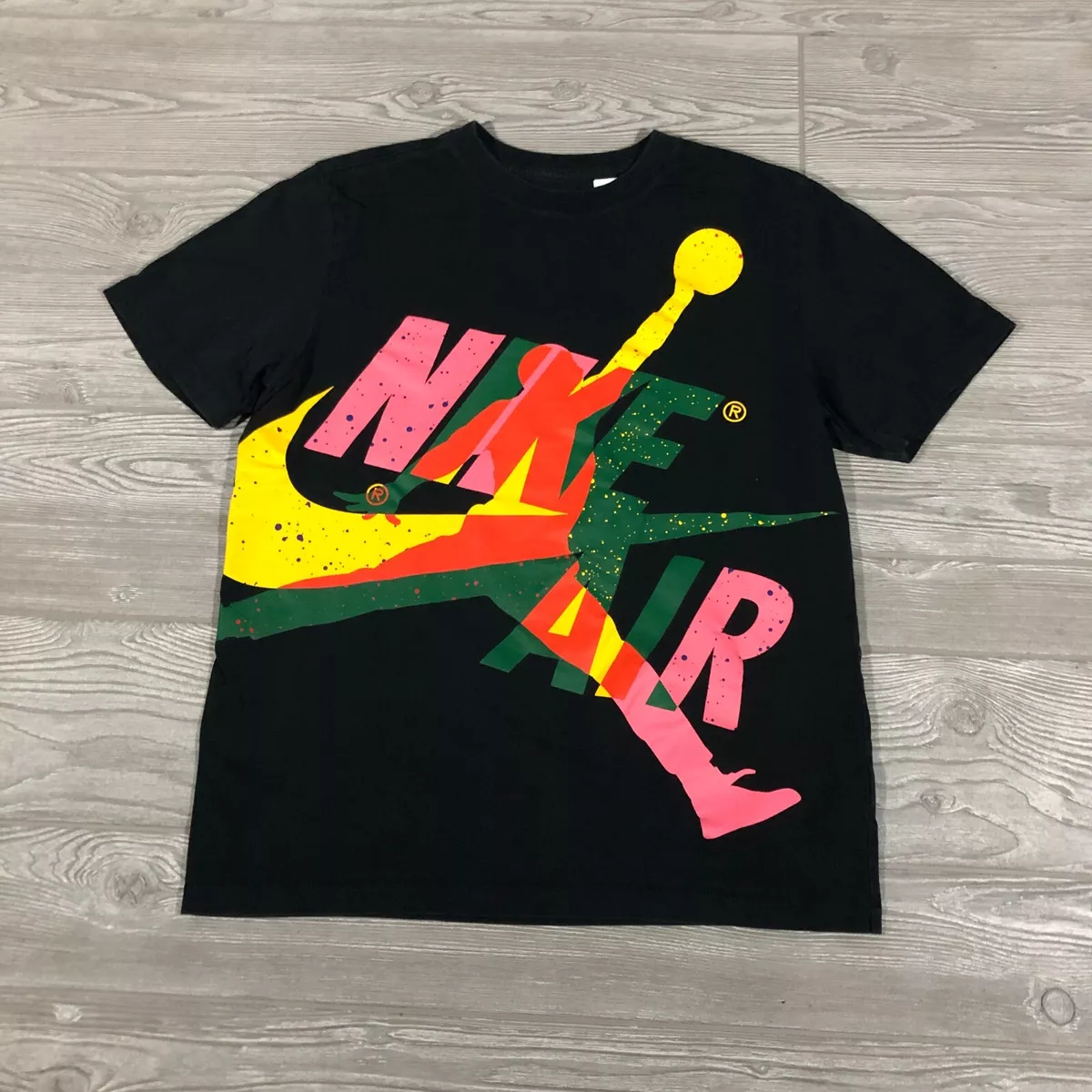 Big black best sale jordan shirt