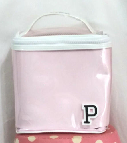 Borsa da viaggio Victorias Secret rosa cerniera trasparente gelatina nuova con etichette - Foto 2 di 5