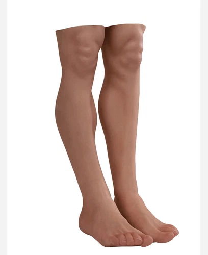 Prosthesis Foot Simulated Skin Artificial Leg Cover Scars Young-aged Clone Foot - Picture 15 of 30