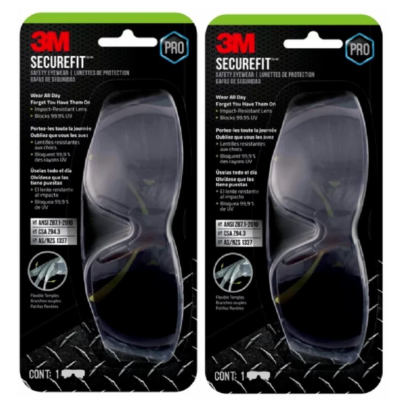 3m Securefit 400 Gafas 3m Seguridad 3M SecureFit 400 Safety