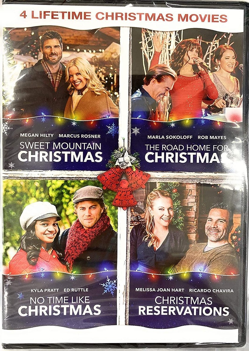 Lifetime Christmas Movies DVD Sweet Mountain, Road Home, No Time