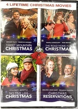 Lifetime Christmas Movies DVD Sweet Mountain, Road Home, No Time, Reservations