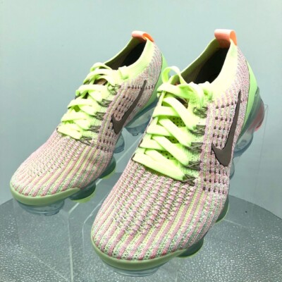 nike air vapormax flyknit 3 barely volt pink tint