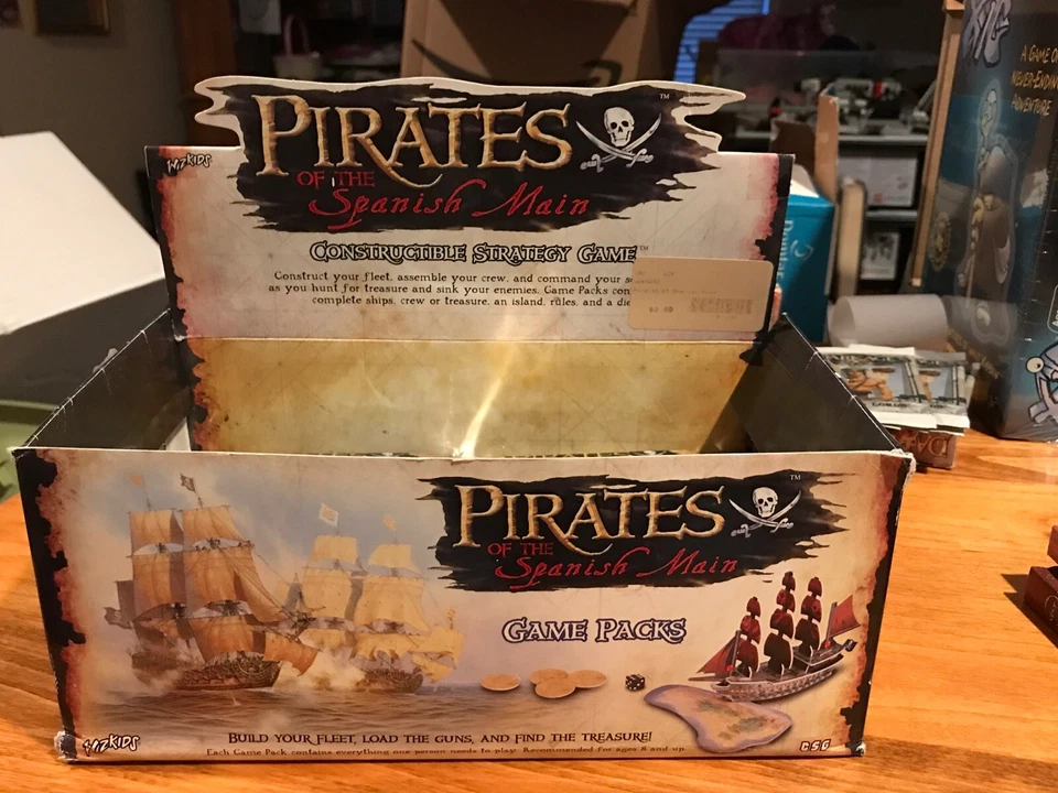 Pirates of the Spanish Main Game Booster Pack   NEW & SEALED   WZK6009   @ 2004  - Image 4 of 4